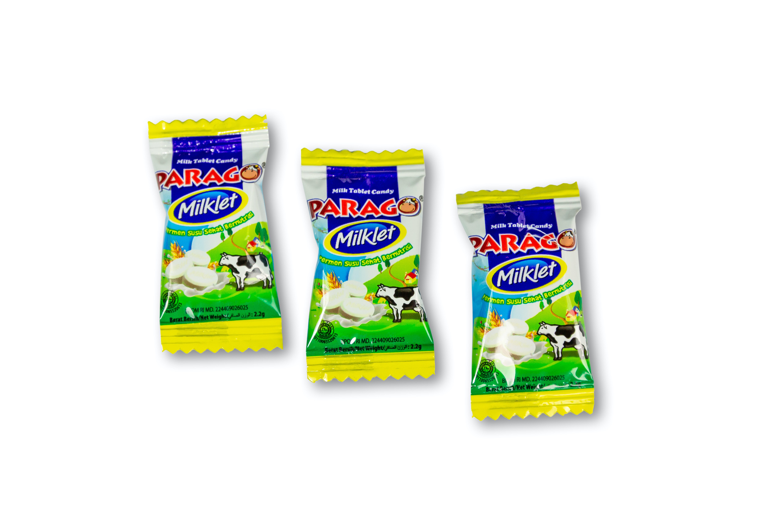 Enjoy the milky goodness of Parago Milklet tablet candy made from high concentration of pure milk, rich in protein, vitamins and calcium. It is a nutritious candy with a delicious creamy taste for children, especially those who don’t like drinking milk. It is easy to chew and digest, this candy is also adult’s all time favourite! Thus Parago Milklet is suitable for all ages.